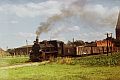 Px48-1774 podczas jazdy próbnej po NR opuszcza stację Lichnowy, wiosna 1983, foto Eugeniusz Trybała